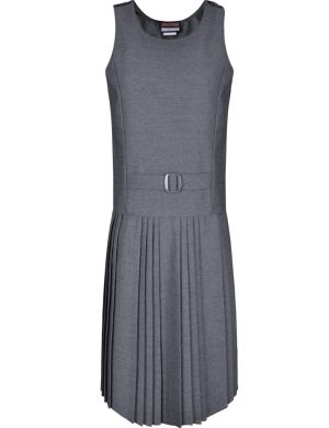 Innovation False Belt Tunic - Grey